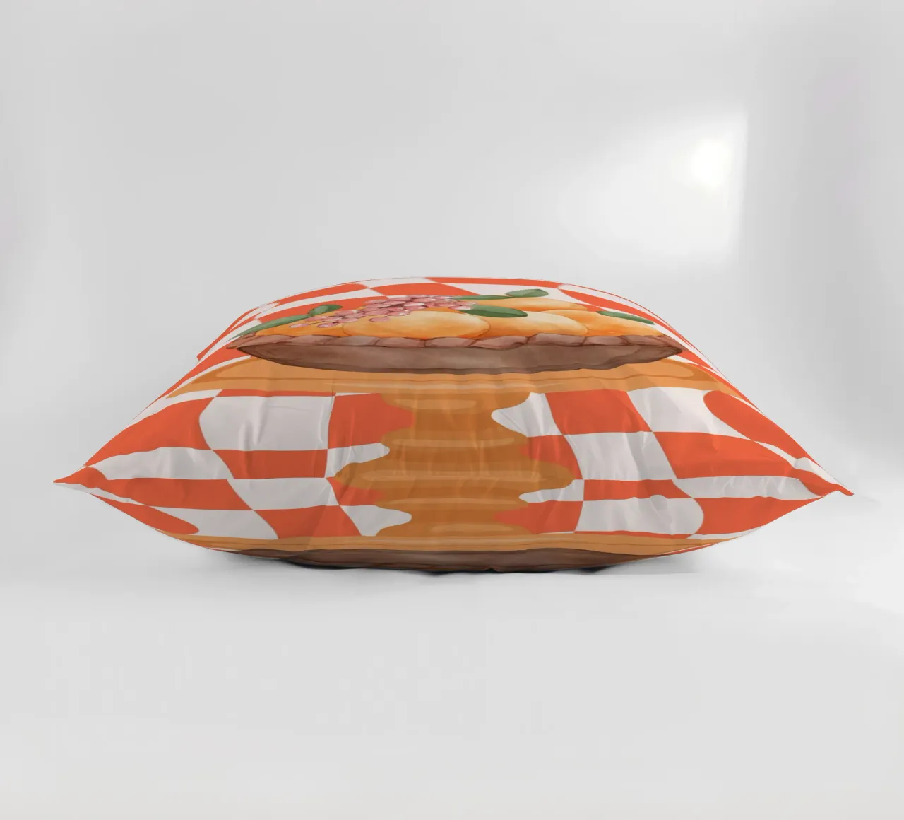 Arancione cuscino da DesignArt