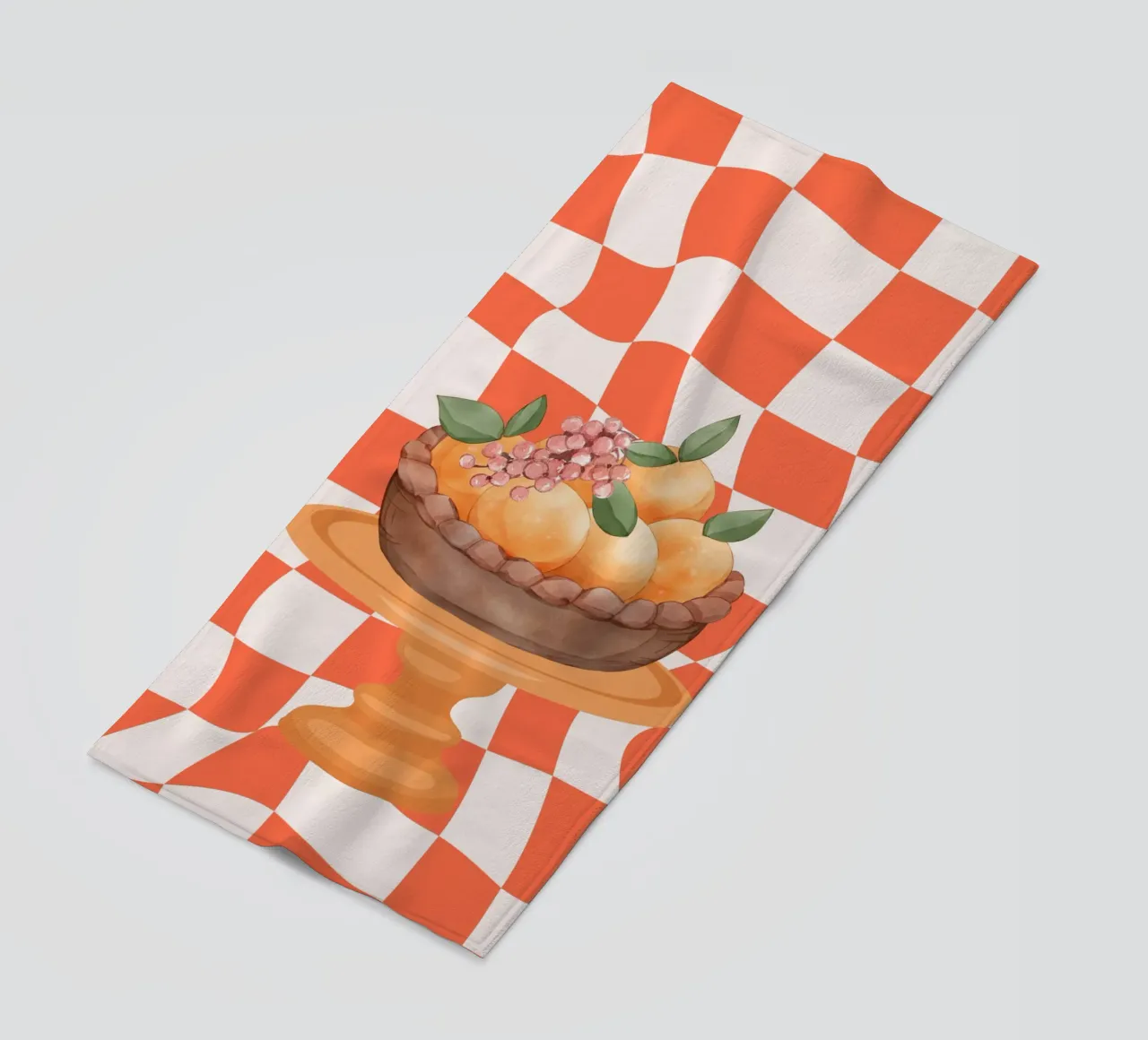 Orange telo mare da DesignArt