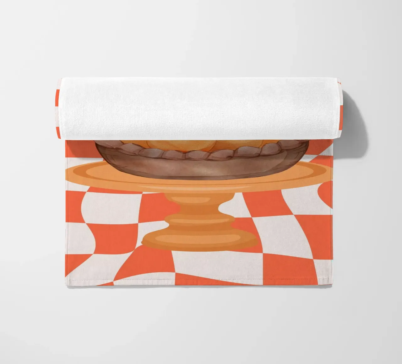 Orange telo mare da DesignArt