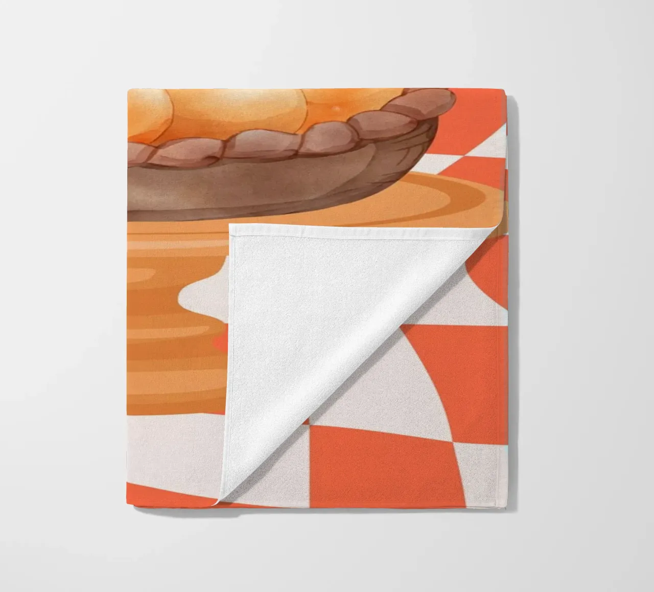 Orange telo mare da DesignArt