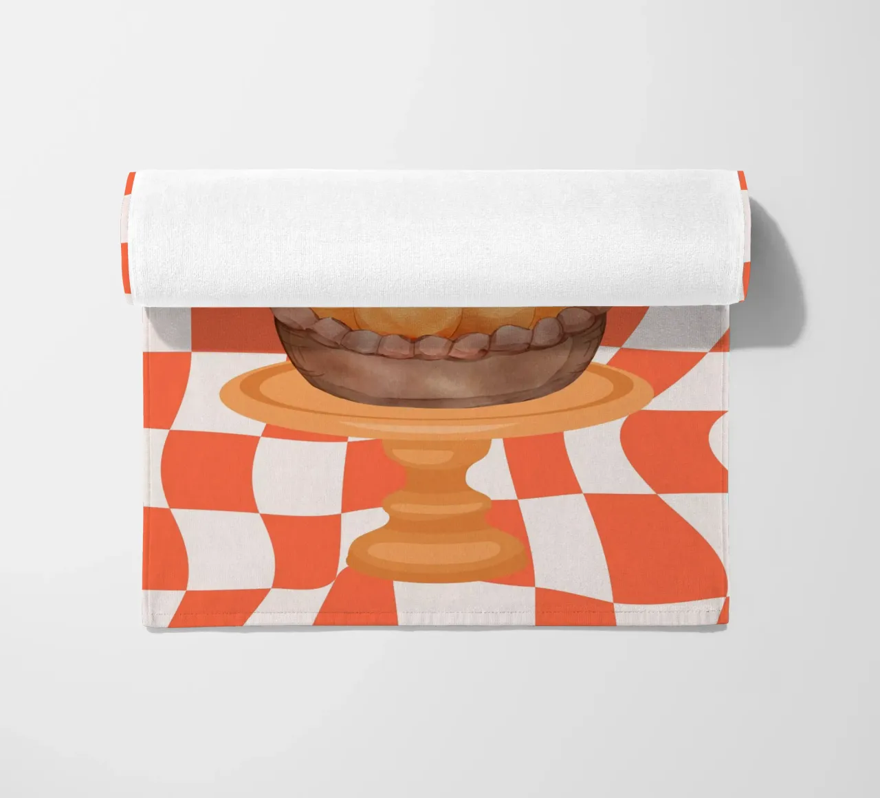 Orange telo mare da DesignArt