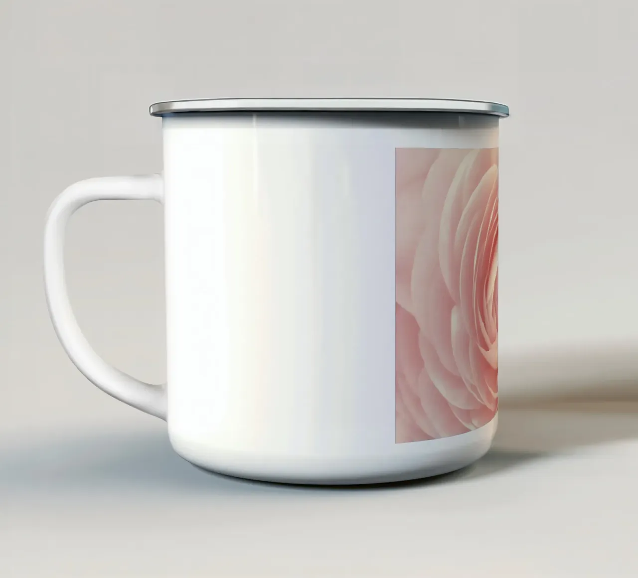 Ranuncolo tazza in smalto da Atteloi