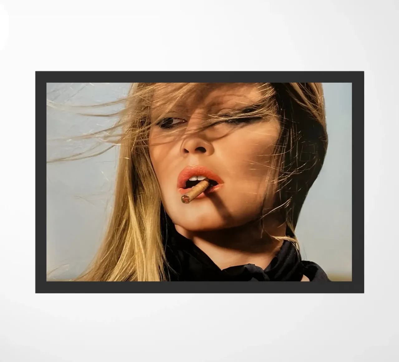 Bionda, brezza e sigaro zerbino da Galery Vintage