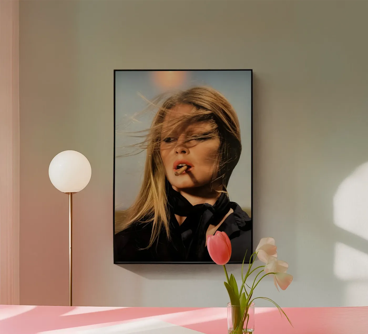 Blonde, Breeze, and Cigar plexiglas de Galery Vintage