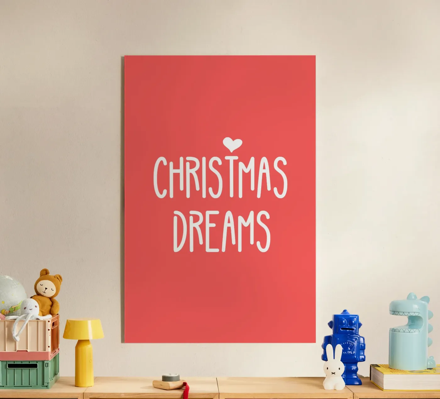 Kerstdromen acryl van AESTHETIC WRITING