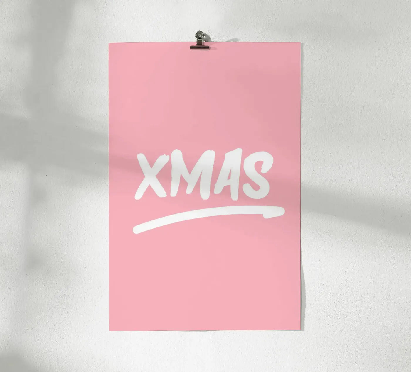 Kerst poster van AESTHETIC WRITING