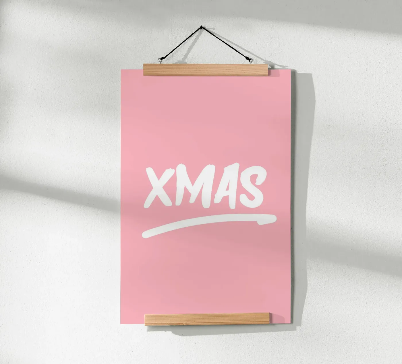 Kerst poster van AESTHETIC WRITING
