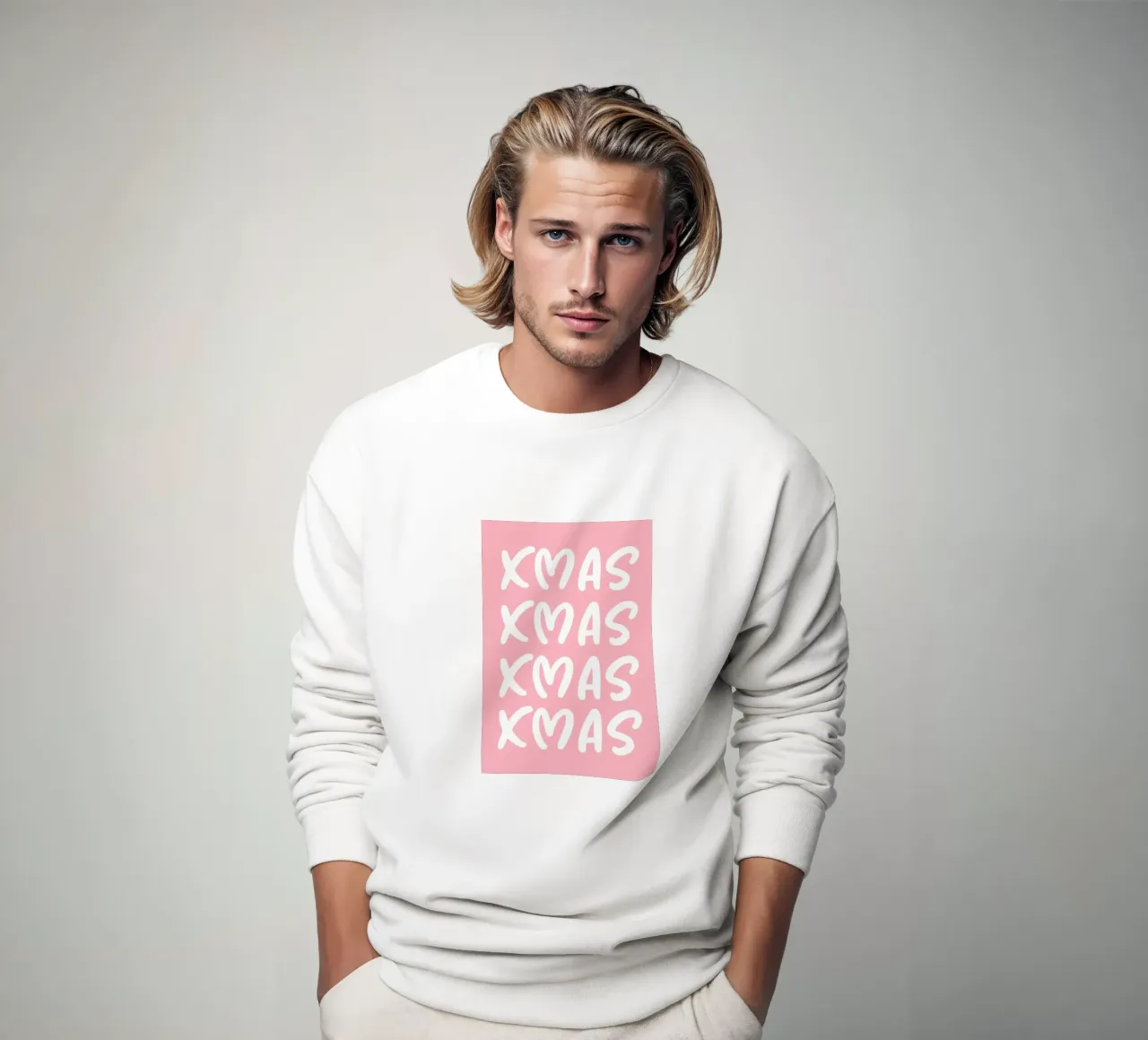 Modello XMAS felpa da AESTHETIC WRITING