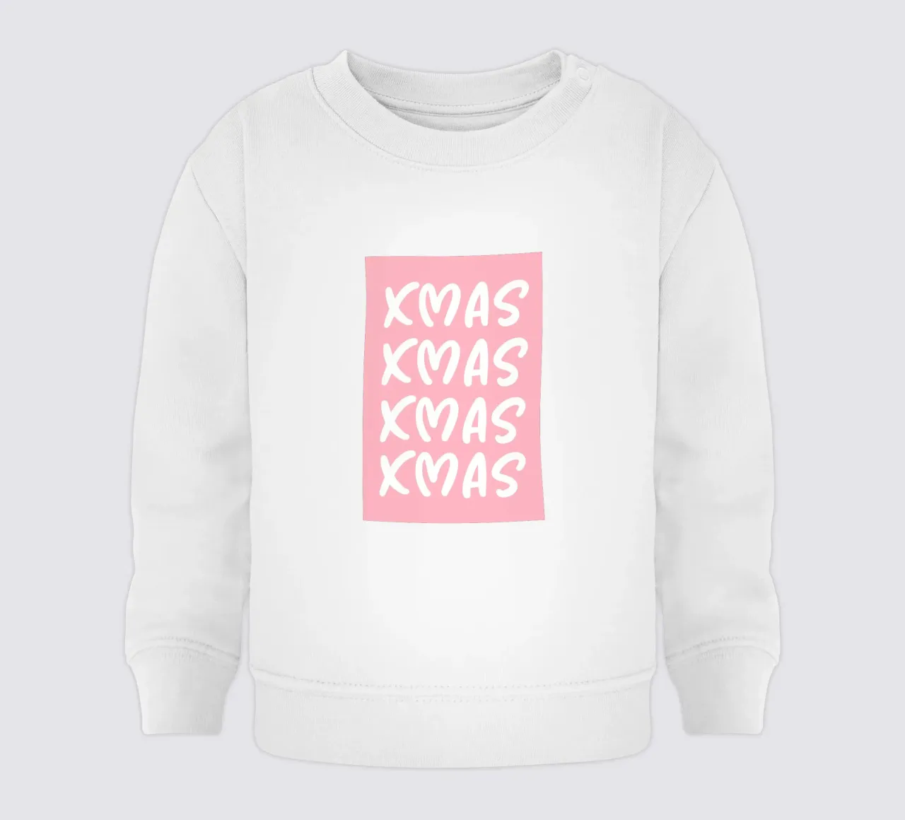 Modello XMAS felpa neonato da AESTHETIC WRITING