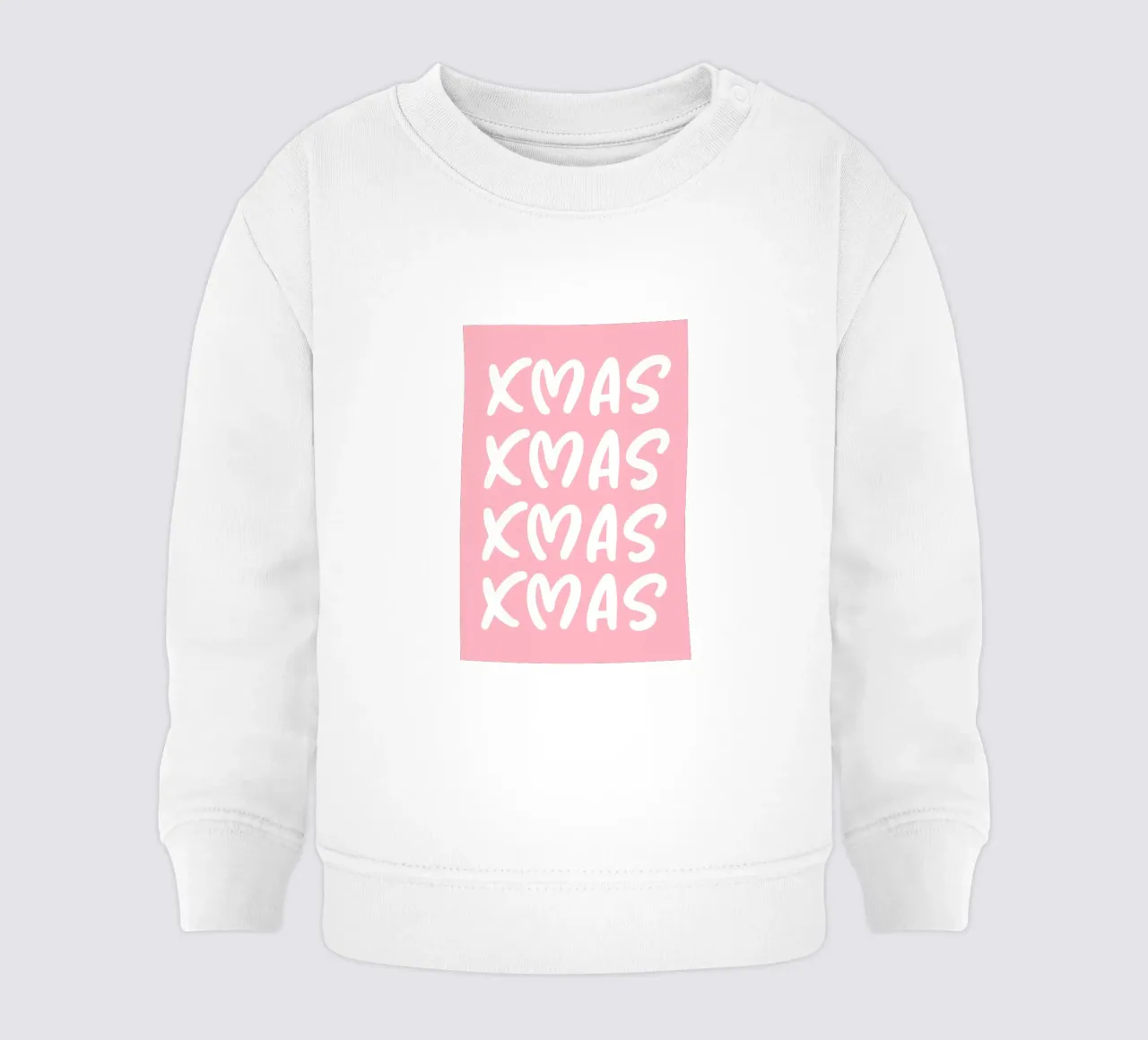 Modello XMAS felpa neonato da AESTHETIC WRITING