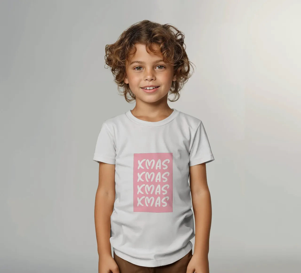 XMAS Pattern t-shirt bambini da AESTHETIC WRITING