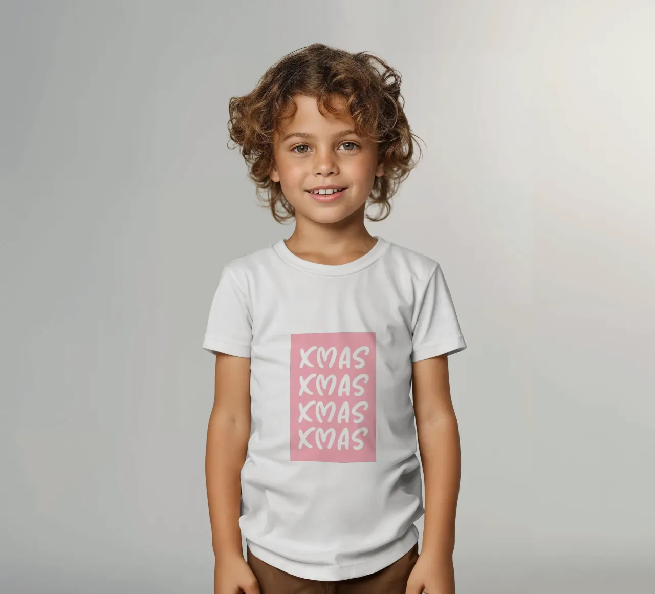 XMAS Pattern t-shirt bambini da AESTHETIC WRITING
