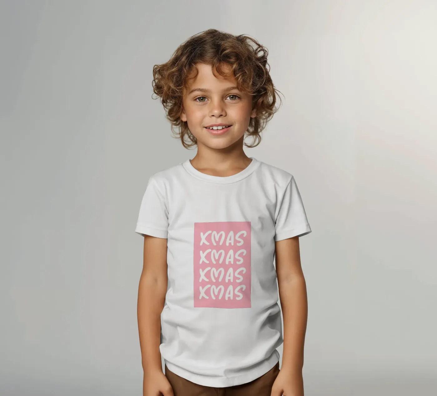 XMAS Pattern t-shirt bambini da AESTHETIC WRITING