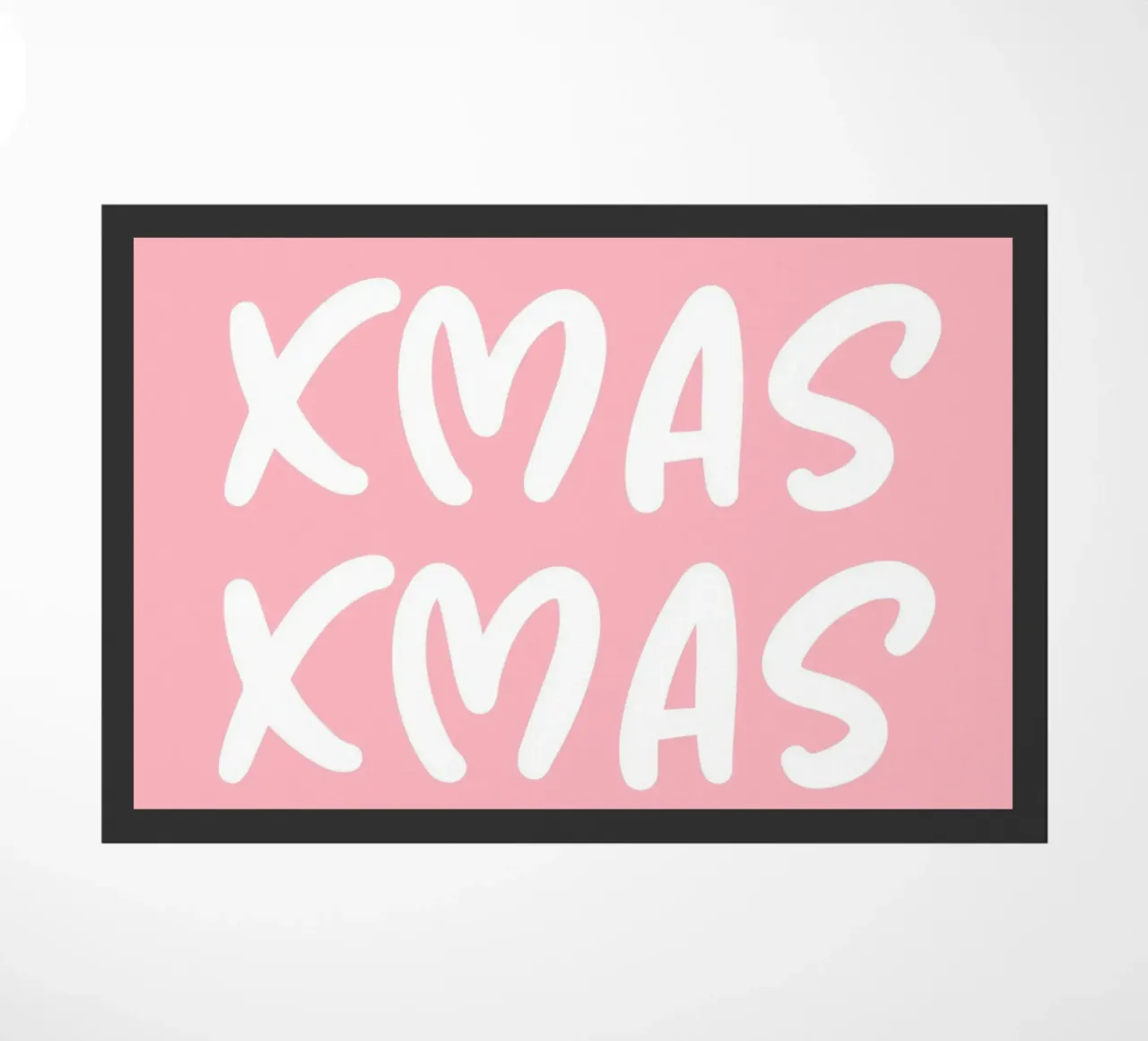 XMAS Pattern doormat by AESTHETIC WRITING