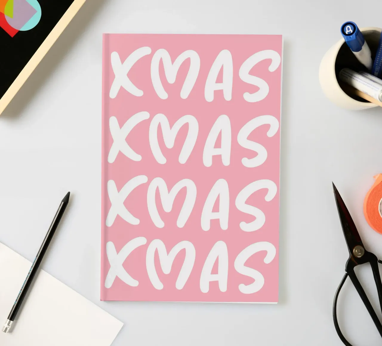 XMAS Pattern notebook by AESTHETIC WRITING