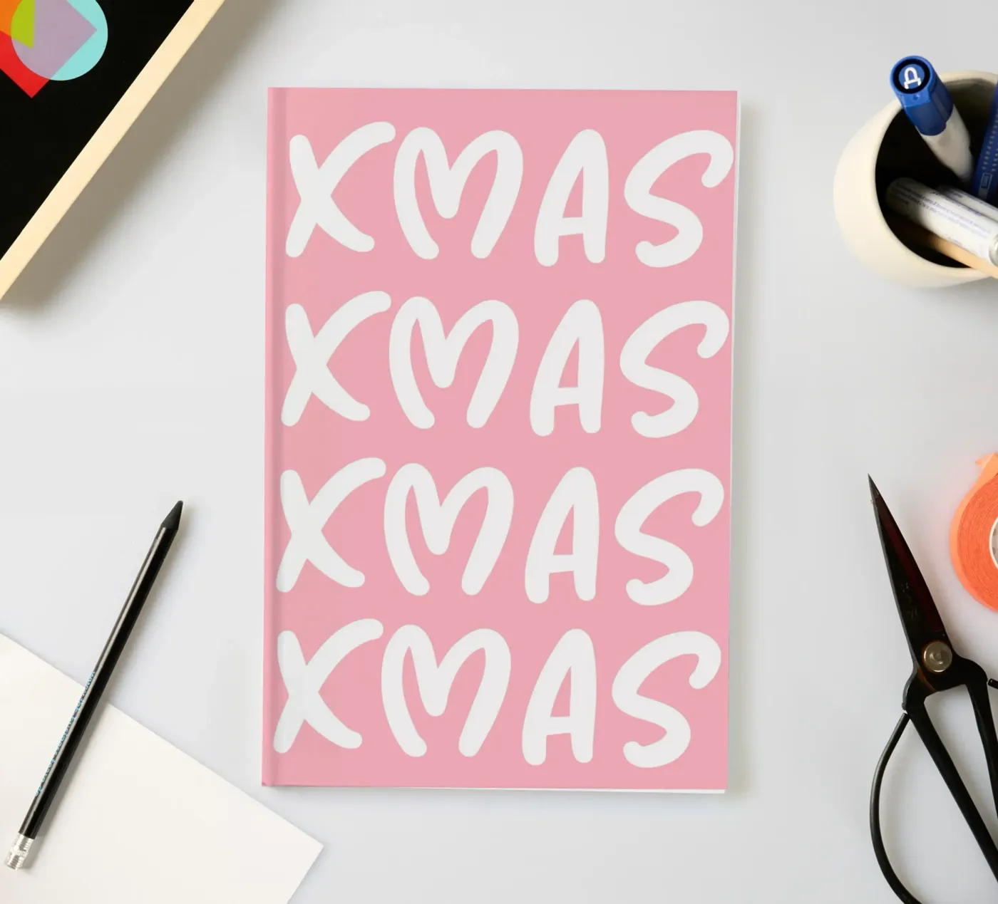 XMAS Pattern notebook by AESTHETIC WRITING