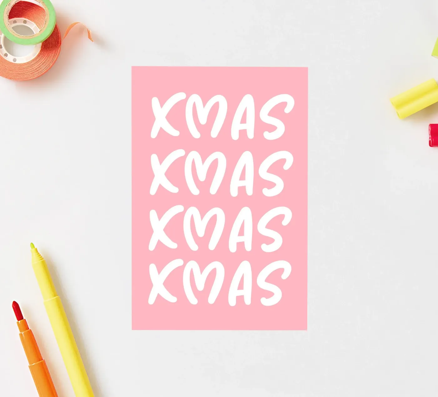 XMAS Pattern adesivo da AESTHETIC WRITING