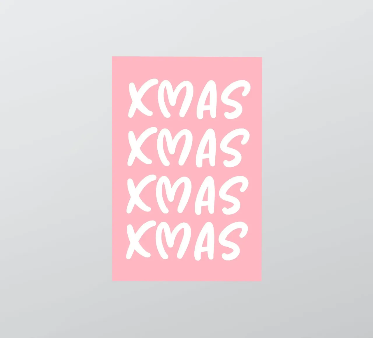 XMAS Pattern sticker by AESTHETIC WRITING