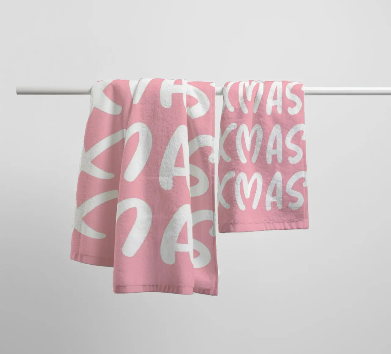 XMAS Pattern towel by AESTHETIC WRITING