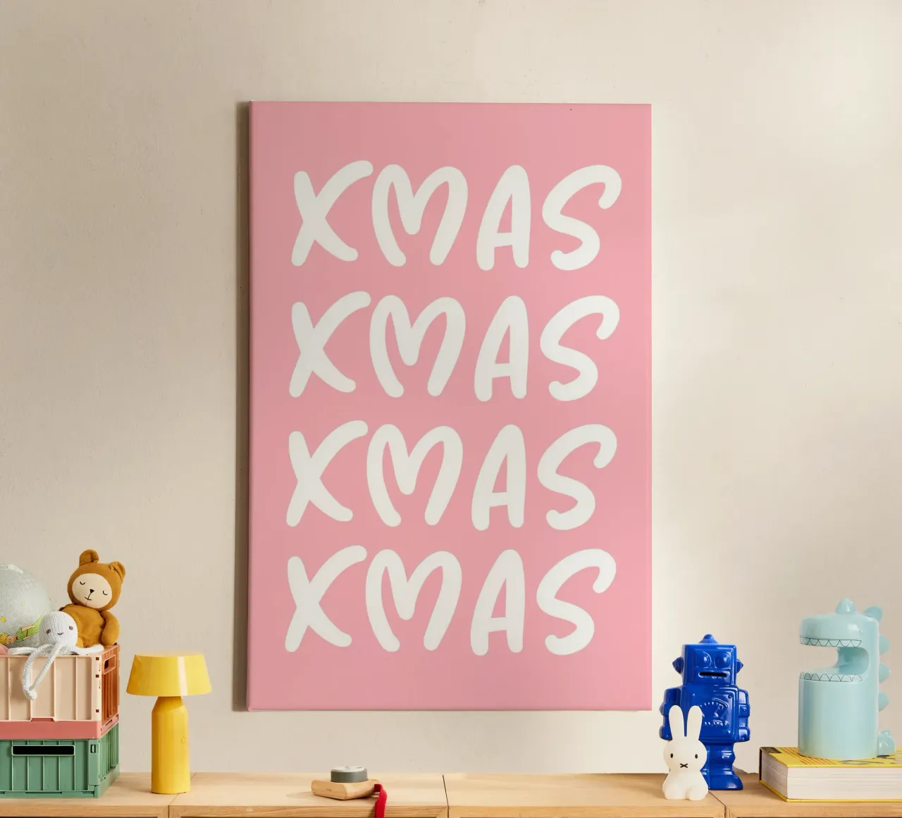 XMAS Pattern canvas by AESTHETIC WRITING
