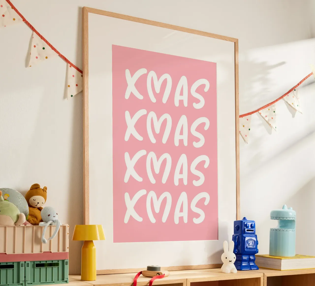 XMAS Pattern poster da AESTHETIC WRITING