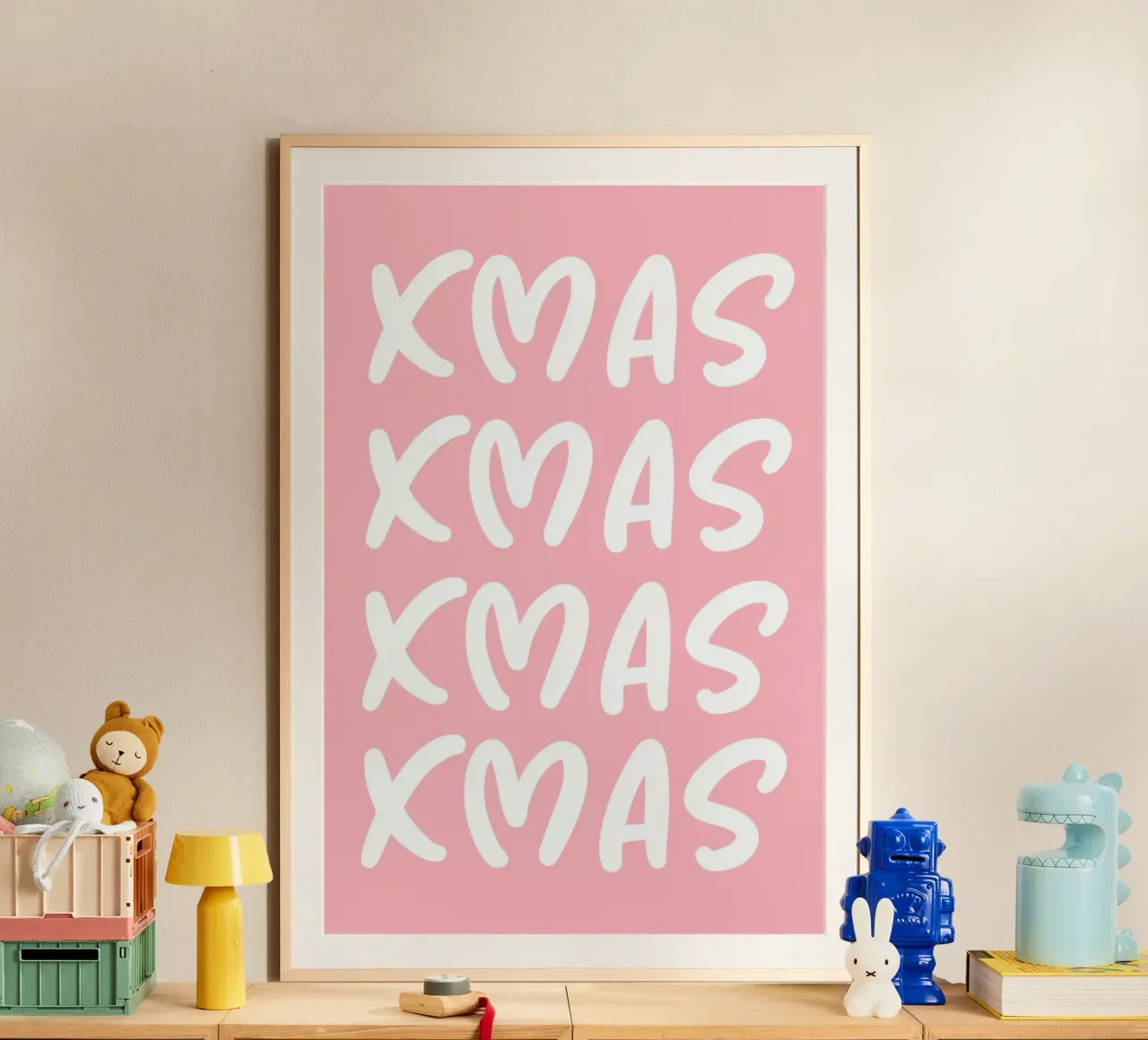 XMAS Pattern poster da AESTHETIC WRITING