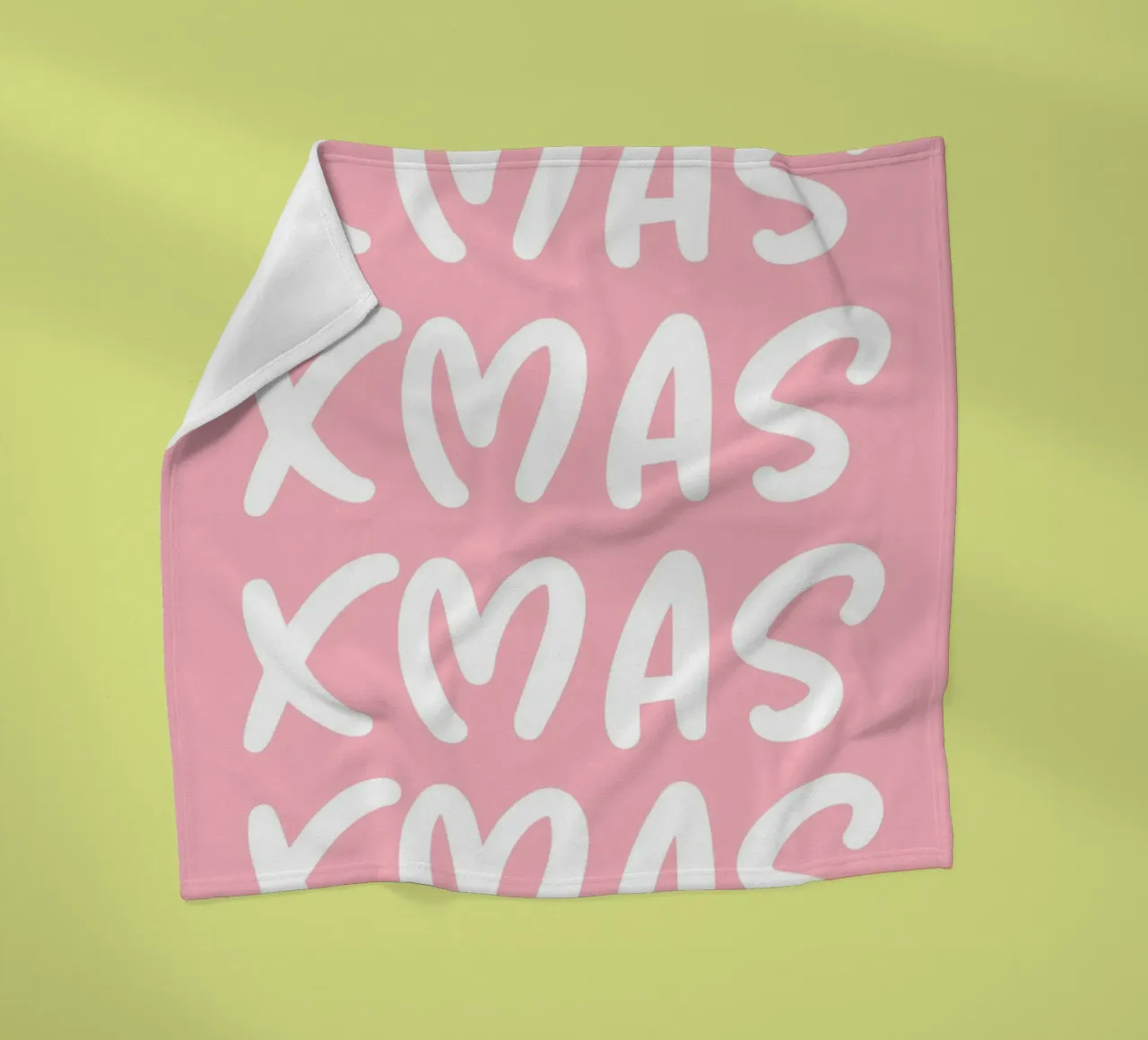 XMAS Pattern fleecedeken van AESTHETIC WRITING