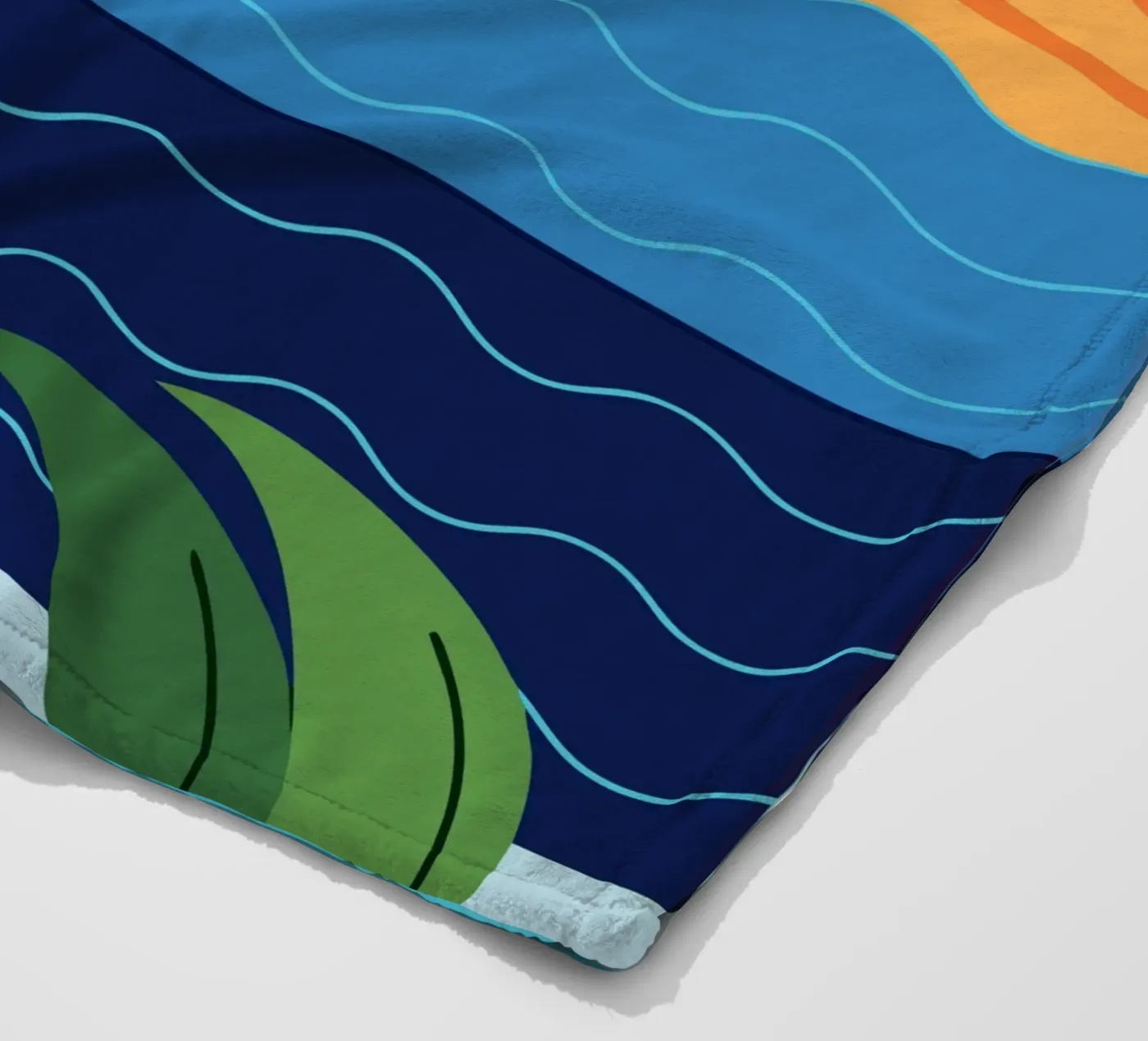 Dolphin Sunset Fleecedecke von PROTECT ANIMALS