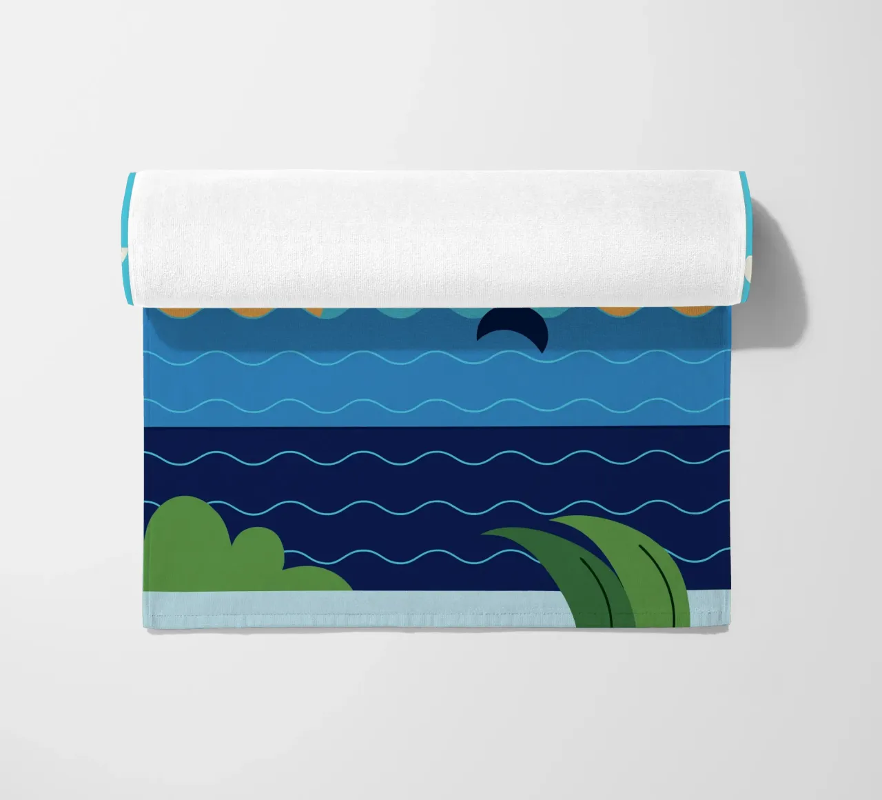 Tramonto dei delfini telo mare da PROTECT ANIMALS