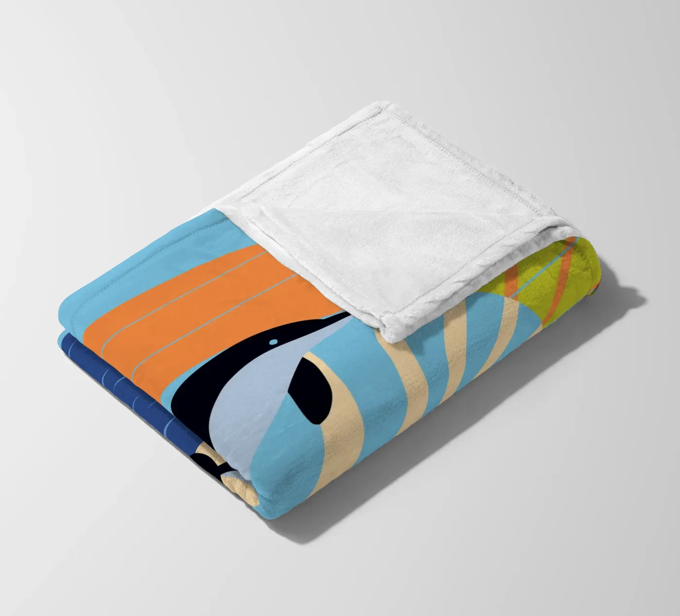 Dolphin Sunset coperta in pile da PROTECT ANIMALS