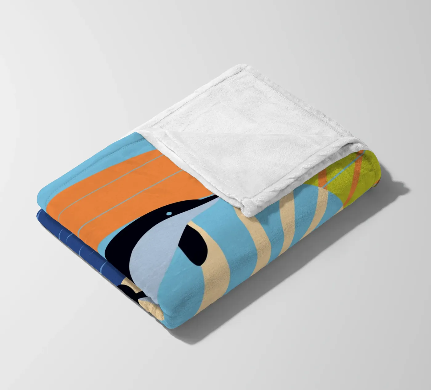 Dolphin Sunset coperta in pile da PROTECT ANIMALS