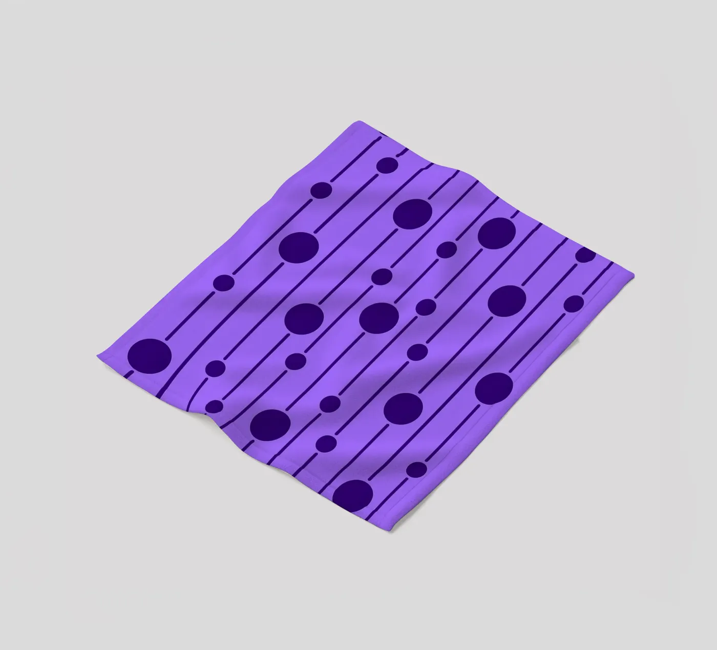 circle fall abstract fleecedeken van Joewanda