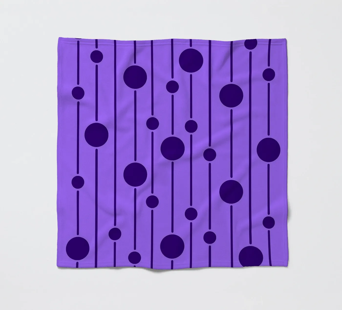 circle fall abstract fleecedeken van Joewanda