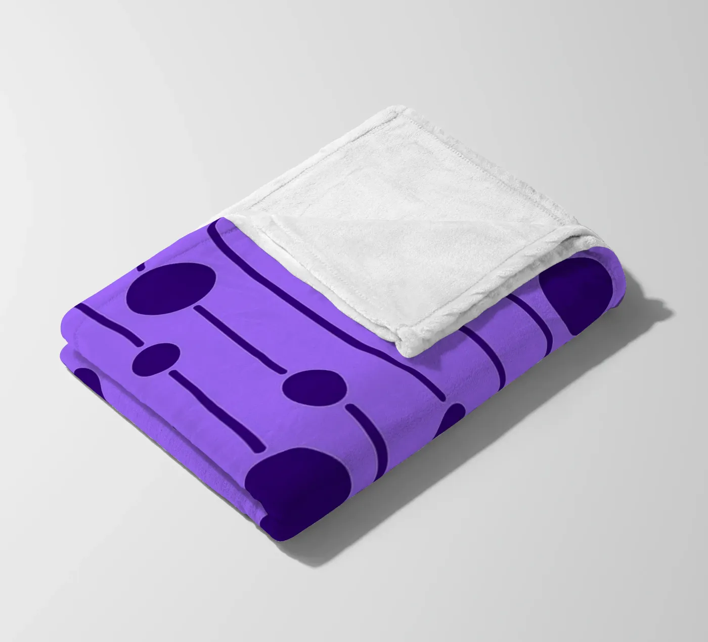 circle fall abstract fleecedeken van Joewanda