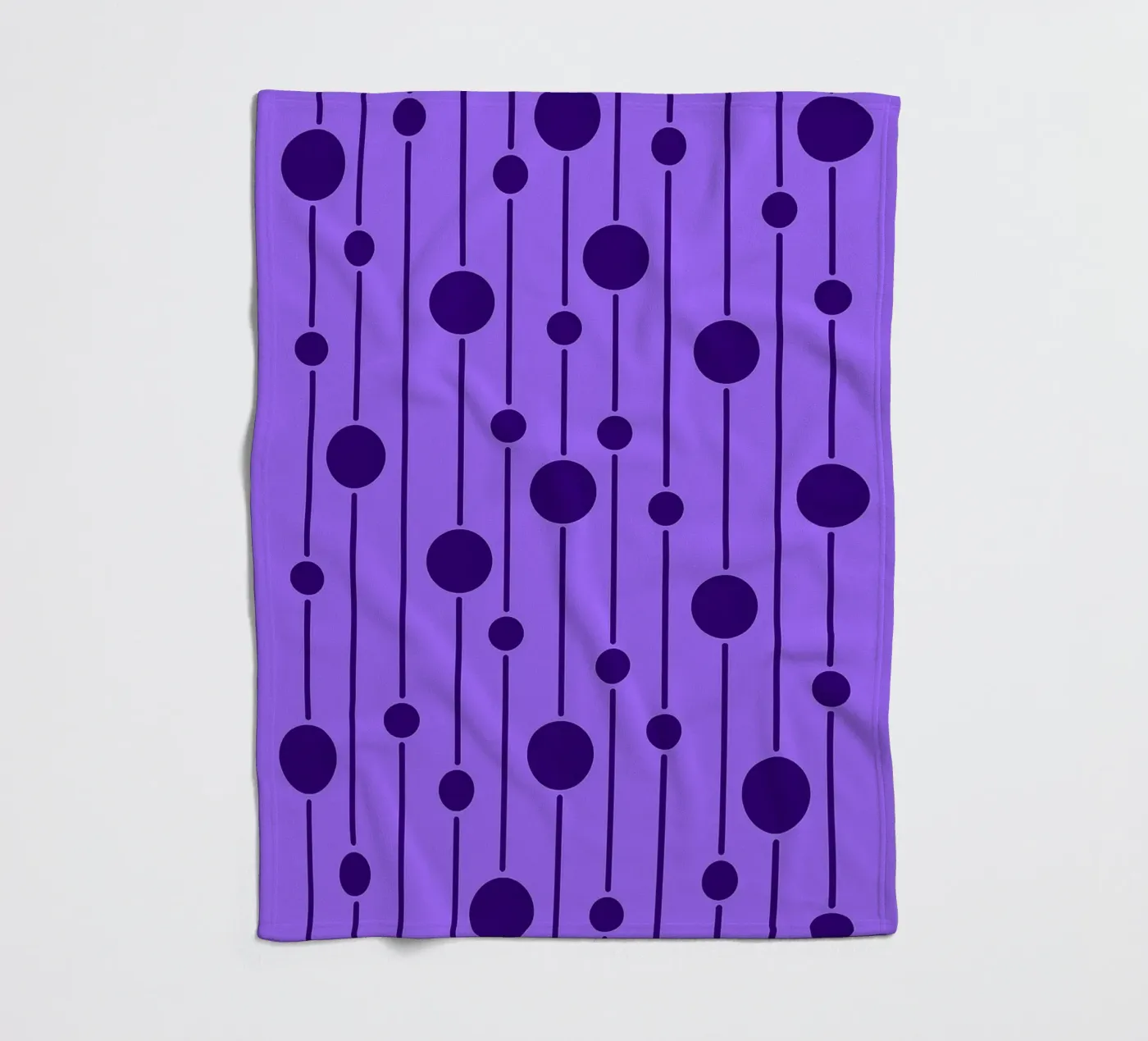 circle fall abstract fleecedeken van Joewanda