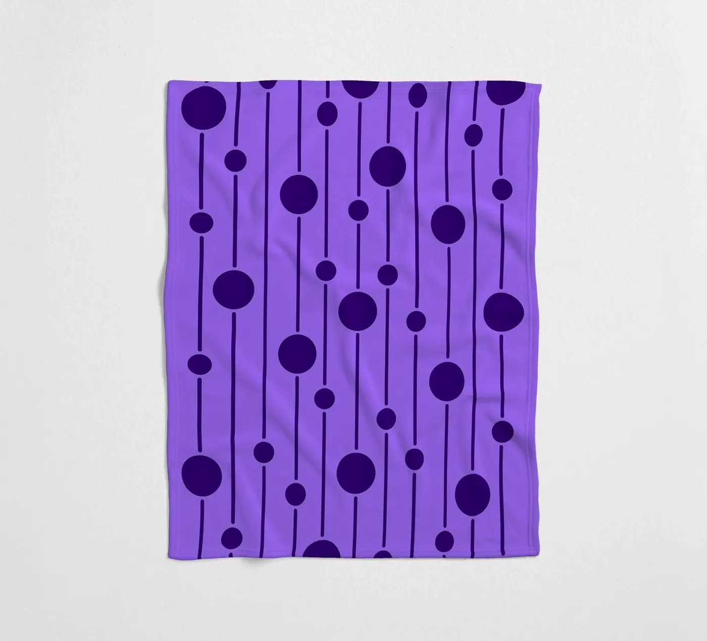 circle fall abstract fleecedeken van Joewanda