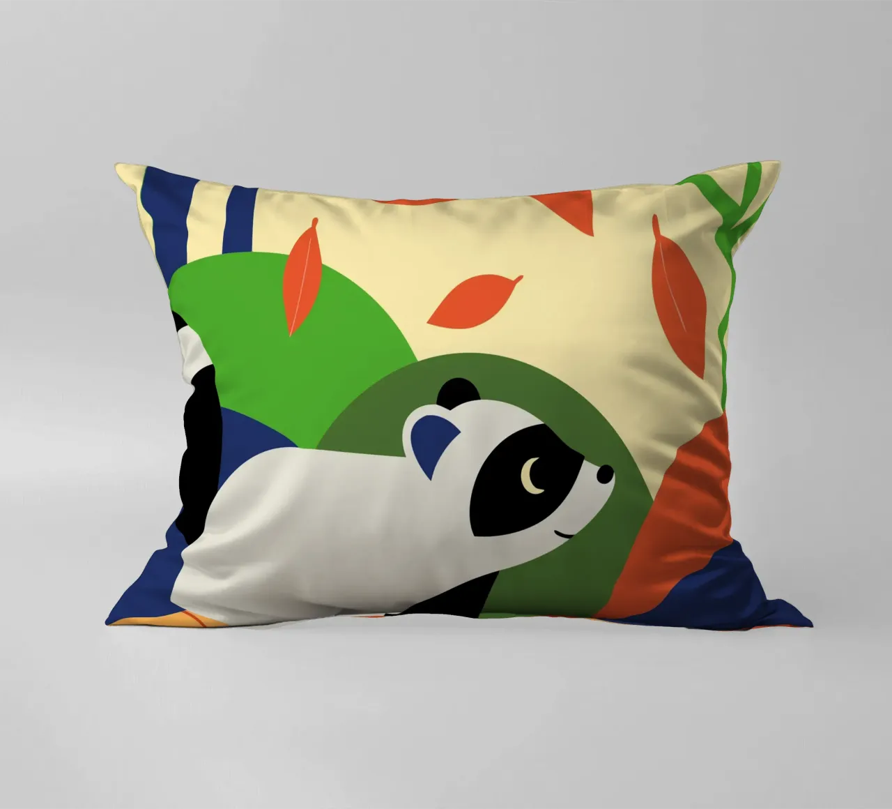 Procione in autunno cuscino da PROTECT ANIMALS