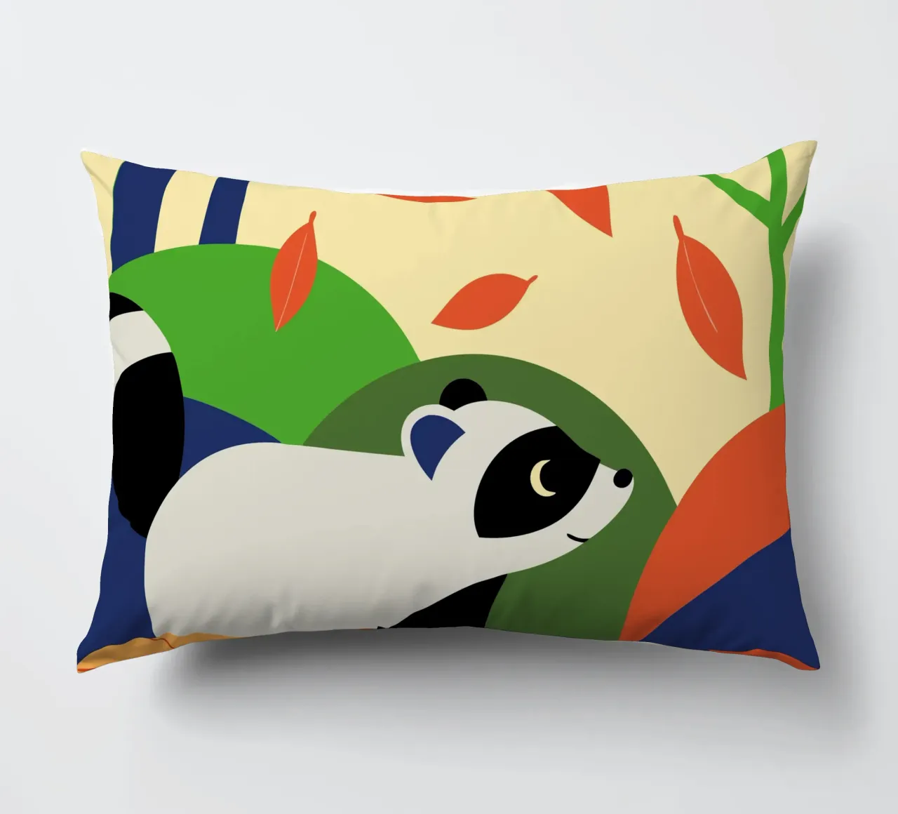 Procione in autunno cuscino da PROTECT ANIMALS