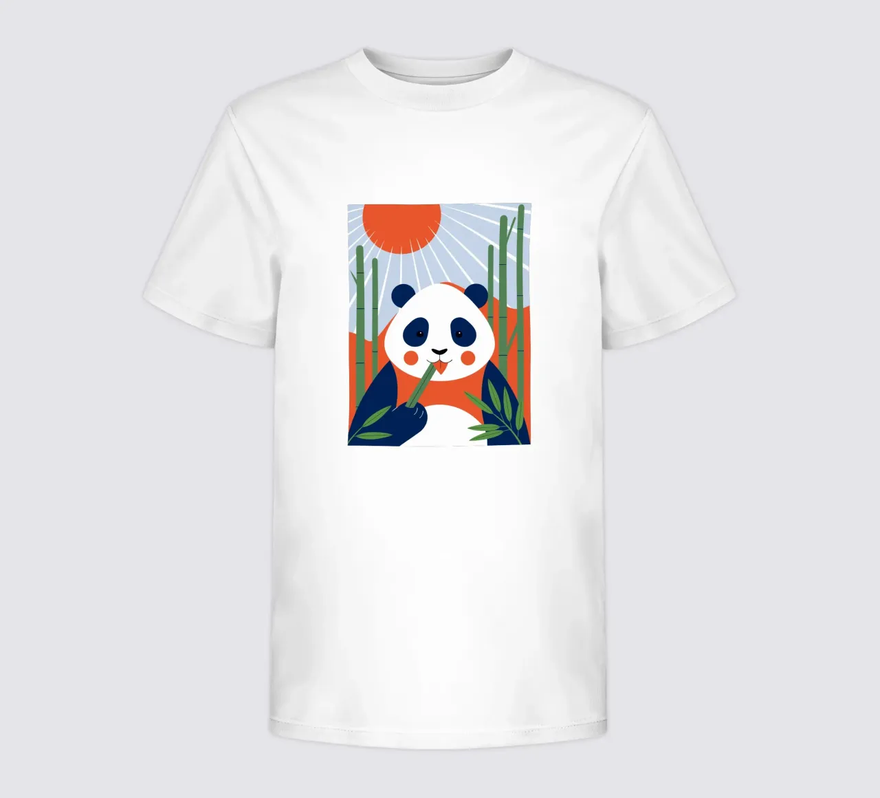 Panda e alba t-shirt bambini da PROTECT ANIMALS