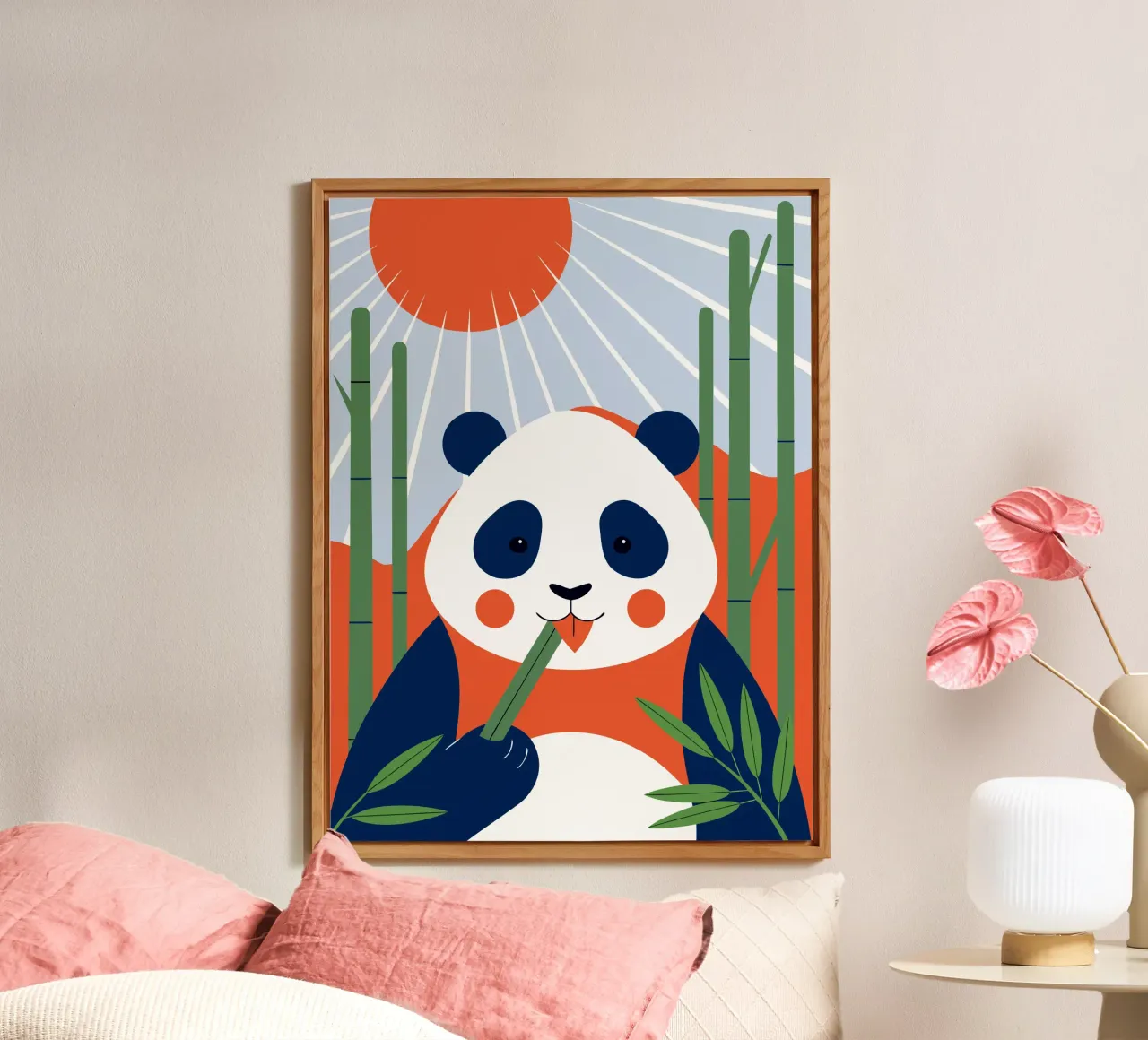 Panda e alba pannello forex da PROTECT ANIMALS