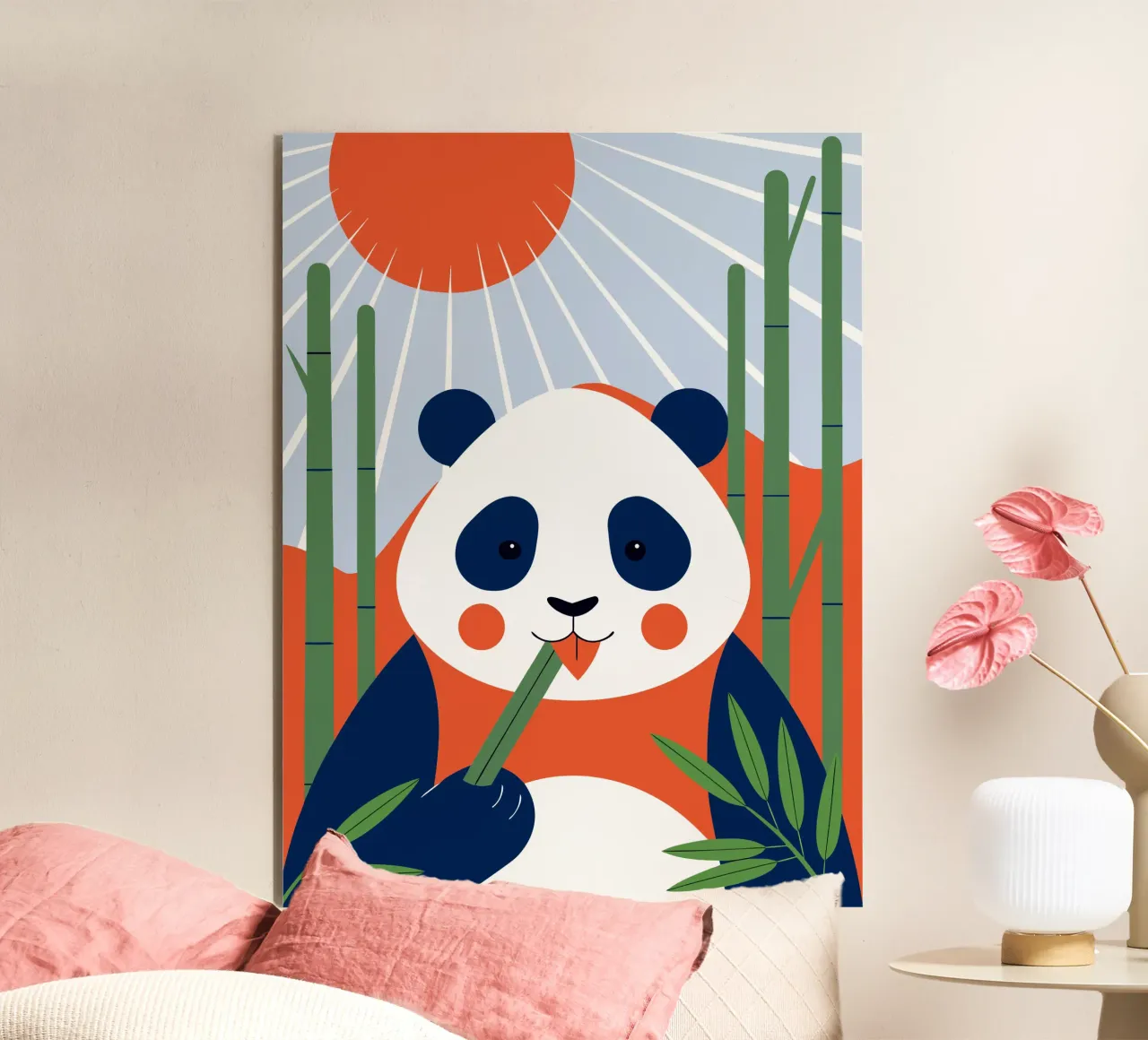 Panda e alba pannello forex da PROTECT ANIMALS