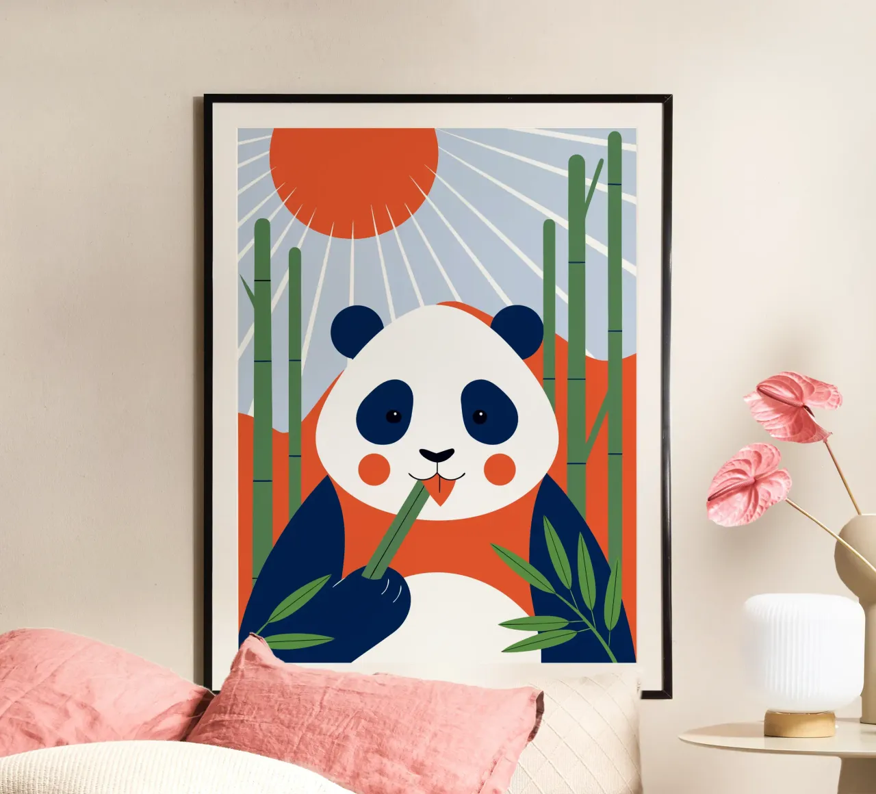 Panda e alba poster da PROTECT ANIMALS
