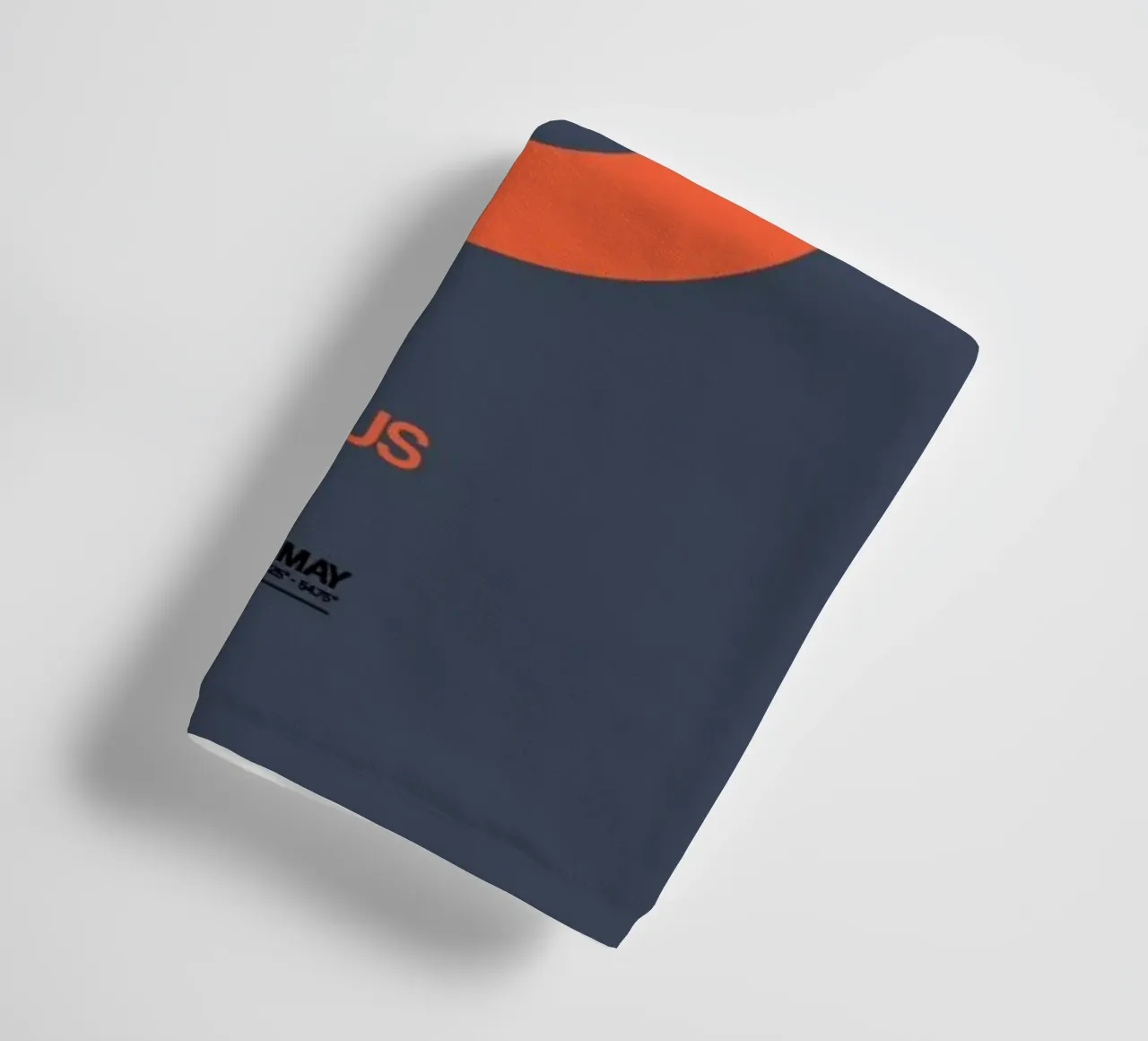Taurus Zodiac Sign Orange towel by Naxart
