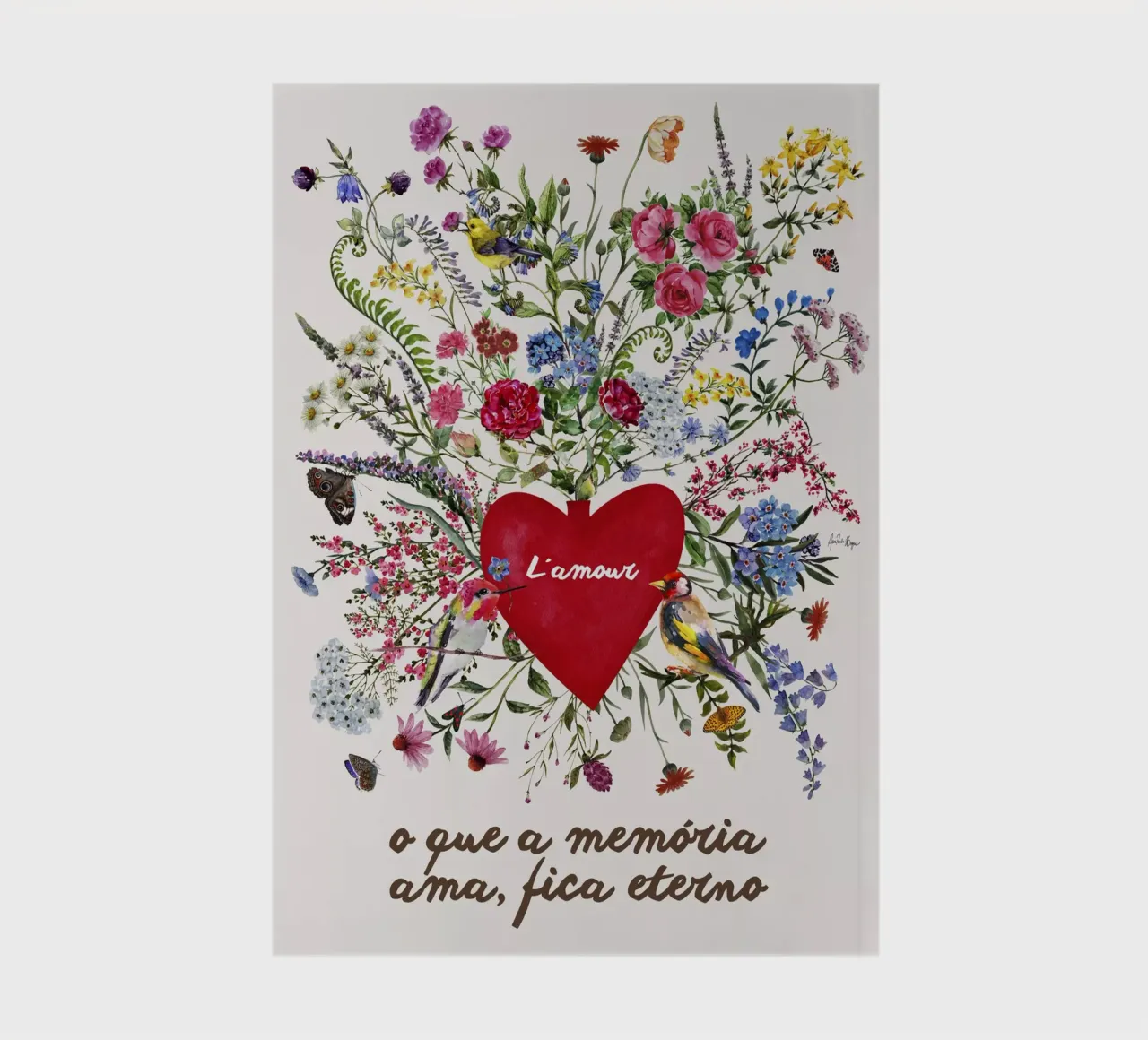 What memory loves is eternal notebook by Ana Paula Hoppe