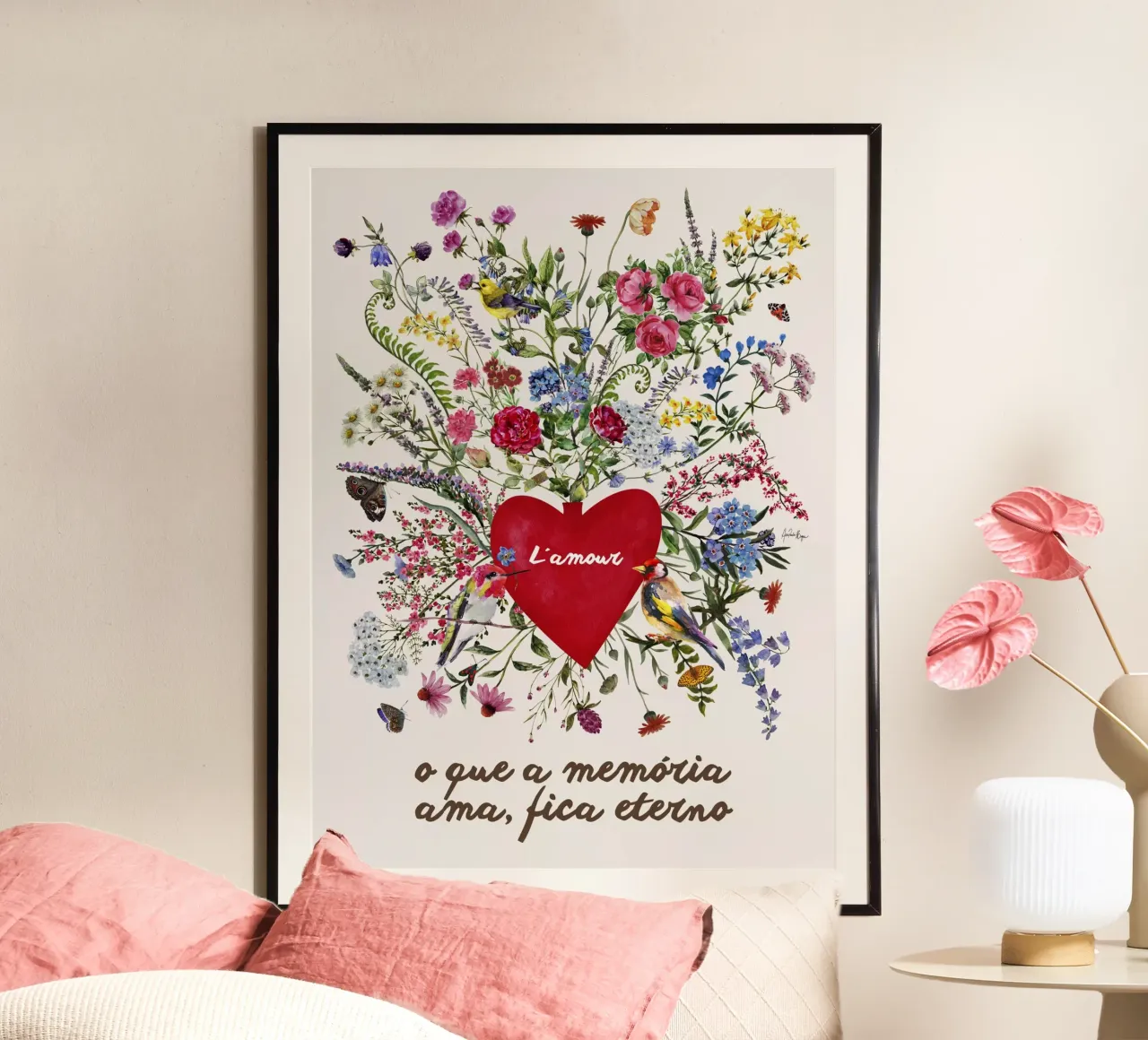 Waar de herinnering van houdt is eeuwig hahnemühle van Ana Paula Hoppe