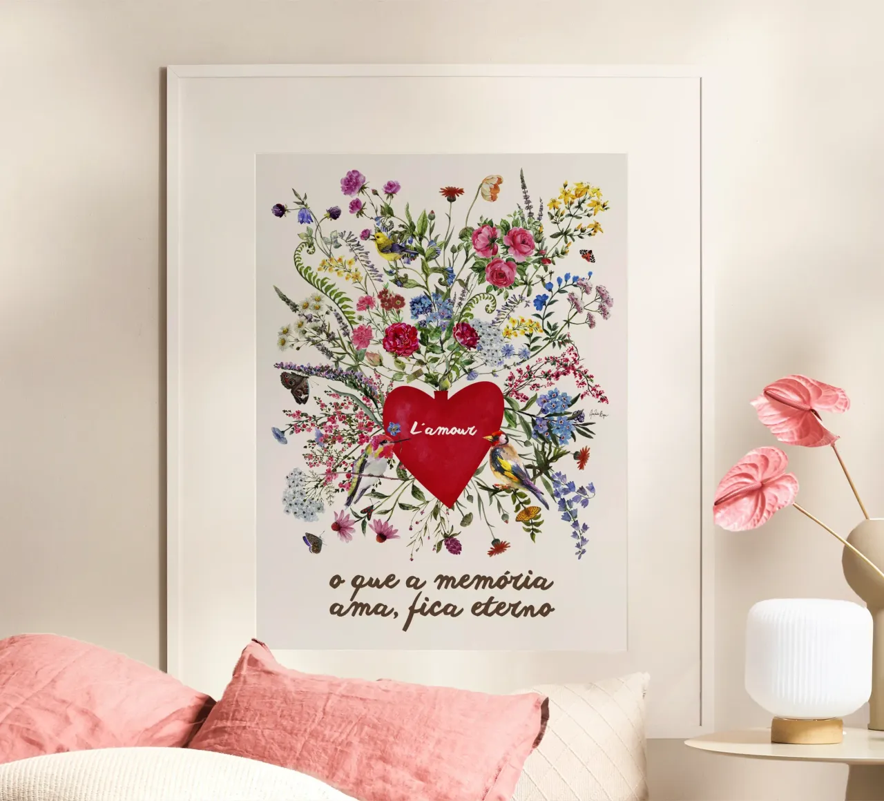 Waar de herinnering van houdt is eeuwig hahnemühle van Ana Paula Hoppe