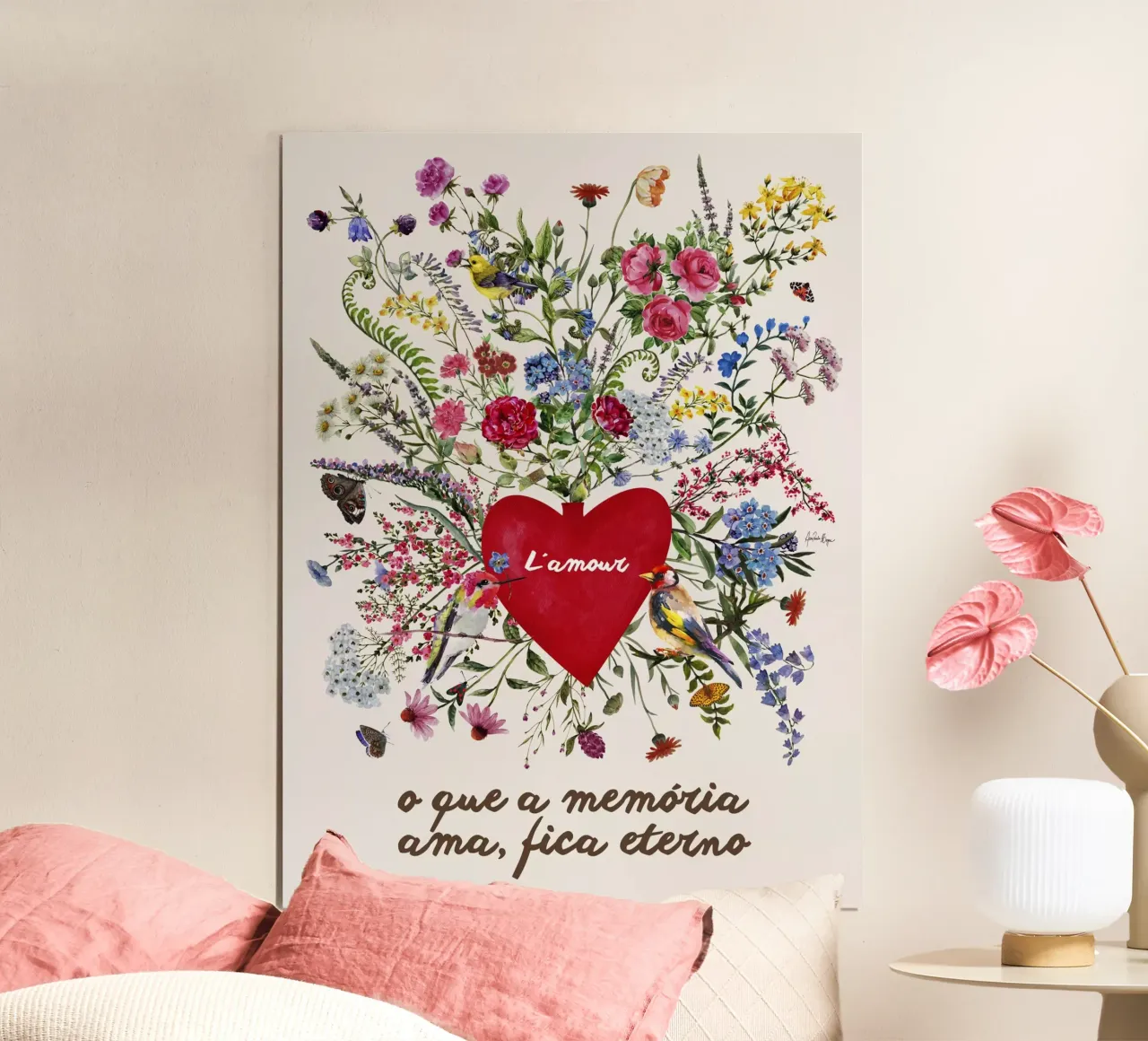 Waar de herinnering van houdt is eeuwig hahnemühle van Ana Paula Hoppe