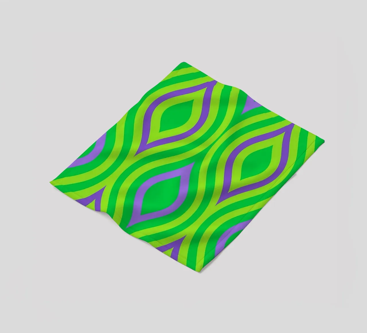 Blatt abstrakt Fleecedecke von Joewanda