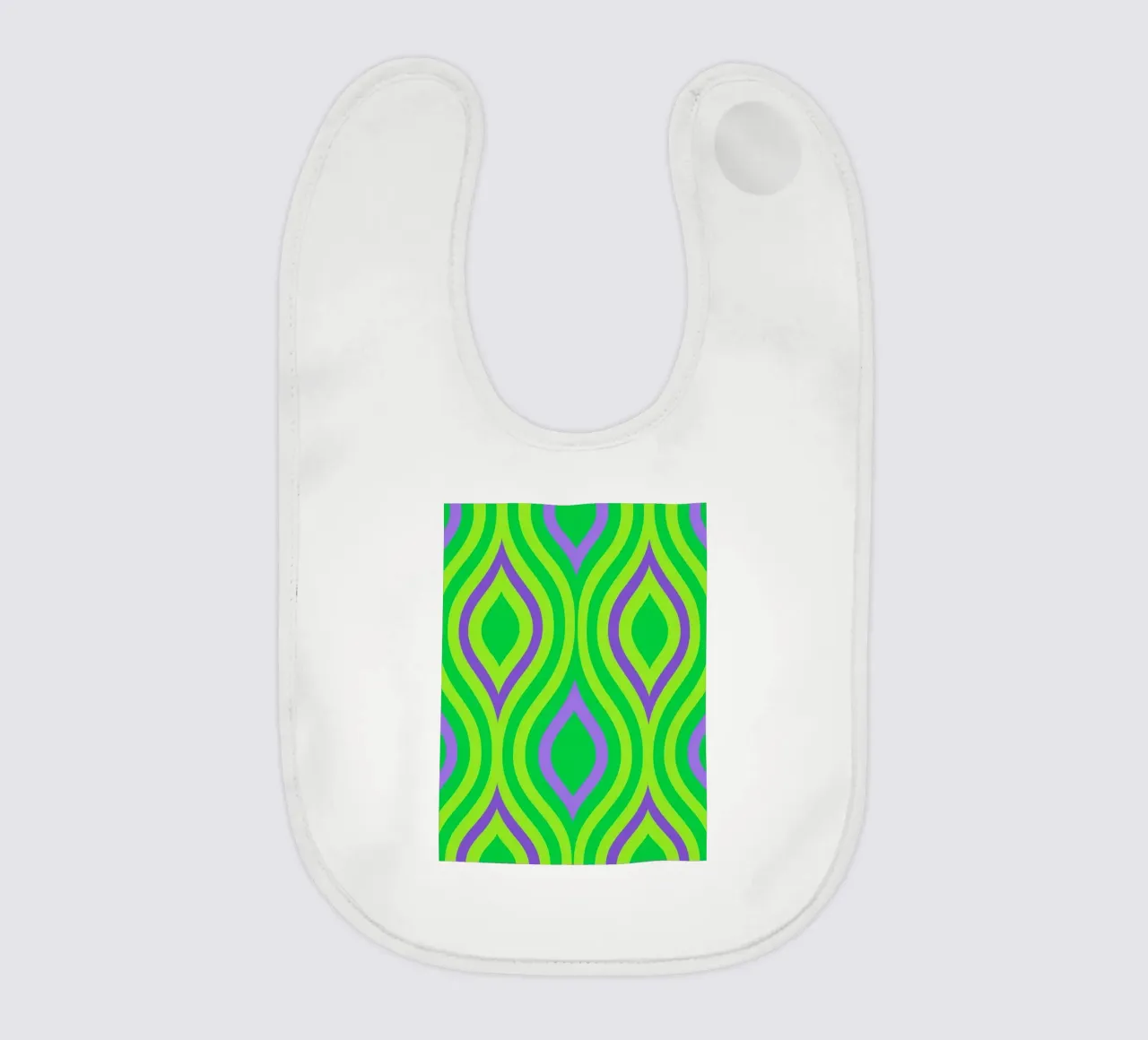 bladabstract baby slabbetje van Joewanda