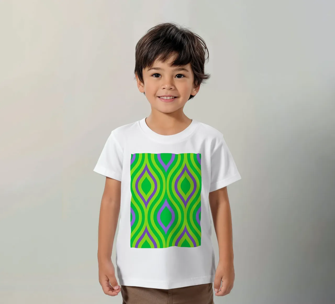 estratto di foglie t-shirt bambini da Joewanda